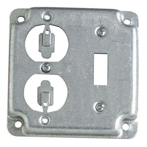 metal surface mount toggle switch box|Amazon.com: Metal Switch Box And Cover Plate.